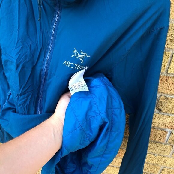 Arc'Teryx Atom SL Hoody Jacket Large Blue - Picture 6 of 6